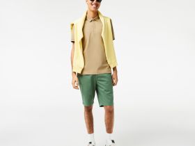 Мужское поло Lacoste PARIS стандартного кроя