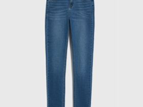 Базовые узкие джинсы, Синий