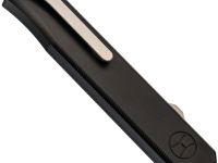 Фронтальный нож Honor Zeus, сталь 10Cr15CoMoV, рукоять алюминий/титан, черный