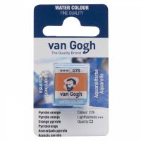 Акварель Talens "Van Gogh" в кювете Оранжевый пирольный NEW
