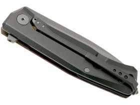 Складной нож LionSteel MT01 CVN, сталь M390, рукоять Natural canvas micarta