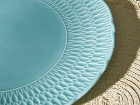 Тарелка Brezza dal mare, голубая