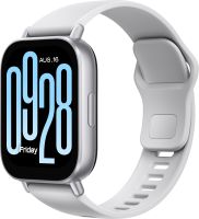 Умные часы Xiaomi REDMI Watch 5 Active Серебристые, с серым ремешком