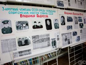 В селе Ытык-Кюель открыли выставку в честь Игр Манчаары