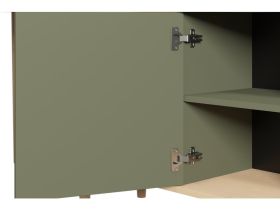 Стол-тумба Элвуд 250x78 Оливковый