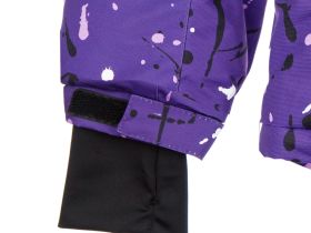 Куртка текстильная с полиуретановым покрытием для девочек