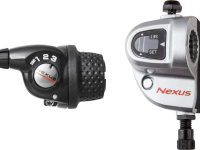 Грипшифт Shimano Nexus SL-3S35E с блоком крепления к планетарной втулке на 3 скорости (1700 мм)