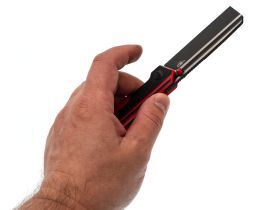 Нож Bestech Tardis сталь D2, рукоять G10 черно-красная BG54E