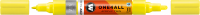 Маркер акриловый Molotow ONE4ALL двусторонний Неон-желтый