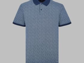 Поло прямого кроя из джерси