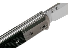 Складной нож LionSteel Gitano, сталь Niolox, рукоять Black G10