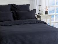 Постельное белье Black страйп-сатин II