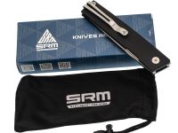 Складной нож SRM 401L-GB, сталь 10Cr15CoMoV, рукоять G10