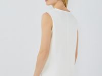 Майка из мягкого пике, Белый