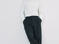 Базовый джемпер с воротником-стойкой, Серый