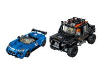 Speed Champions 77264 Конструктор Jaguar F-TYPE Project 7 & Land Rover Defender Classic