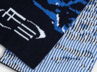 Вязаный шарф с принтом из коллаборации с maneken