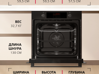Духовой шкаф Hansa Pro Chef BOESS696001
