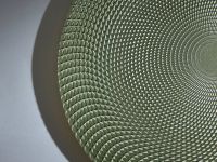 Тарелка Sunday morning, зеленая