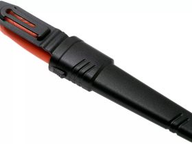Нож с фиксированным клинком Boker Knivgar Sar Orange, сталь 420A, рукоять пластик