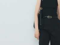 Шорты со складками, Черный