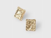 Серьги-пусеты, Золотой