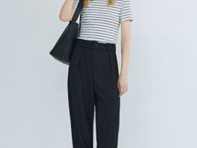 Футболка в рубчик, Белый