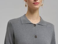 Легкий кардиган прямого кроя с коротким рукавом