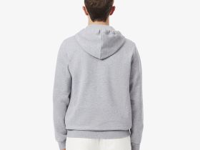 Мужская флисовая толстовка Lacoste на молнии