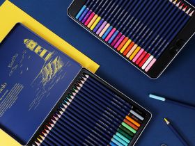 Набор карандашей цветных Finenolo 48 цветов в металлическом пенале