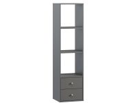 Стеллаж Кейн 2-39x149 Графитовый