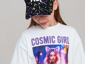 Кепка текстильная для девочек