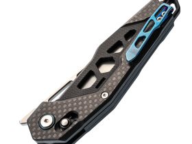 Складной нож SRM Mecha 9225-KB, сталь D2, рукоять G10/Carbon