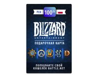 Карта пополнения баланса Battle net 100 PLN (PL) [Цифровая версия] (PC)
