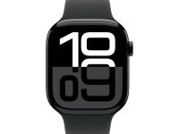Смарт-часы Apple Watch Series 10 46mm Jet Black Aluminum Case with Black Sport Band (M/L)