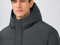 Куртка с натуральным пухом, Серый