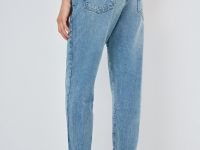 Джинсы Mom с высокой посадкой, Синий