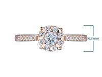 Кольцо из красного золота э0212кц05153500_white