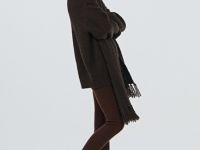 Легинсы в рубчик, Коричневый