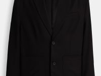 Однобортный пиджак прямого кроя