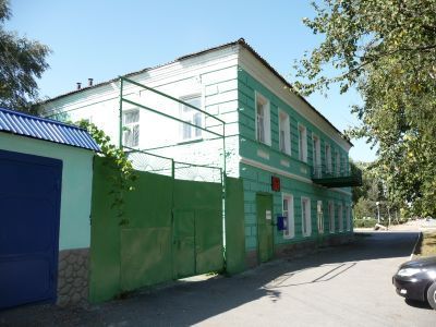 Дом, с балкона которого председатель уиспокома Н.Н.Исполатов заявил  о переходе власти в руки Советов