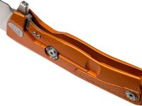 Нож складной LionSteel ROK A OS, сталь Bhler M390 Satin Finish, рукоять алюминий, оранжевый