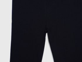 Трикотажные легинсы для девочек, Черный