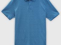 Однотонное поло из хлопка
