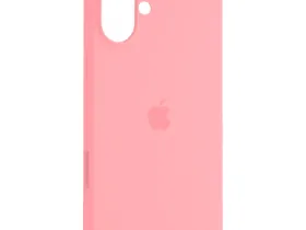 Чехол-накладка Silicone Case Series для Apple iPhone 16 (розовый)