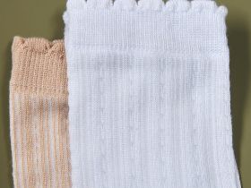 Носки Cozy Home, белый/бежевый