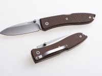 Нож складной Lionsteel Big Opera 8810 SN, сталь D2, рукоять G-10, коричневый