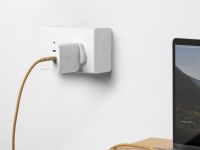 Сетевое зарядное устройство Native Union Fast GaN Charger 2USB-C, PD, 67 Вт белый