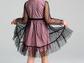 Платье трикотажное для девочек