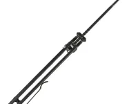 Складной нож CJRB Pyrite Bowie, сталь AR-RPM9 Black Stonewash, рукоять Stainless Steel черная